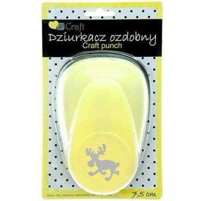 dpCraft Dekorační děrovačka 7,5 cm – los (JCDZ-130-246)