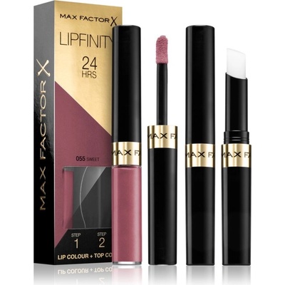 Max Factor Lipfinity rtěnka a lesk 55 Sweet 4,2 g