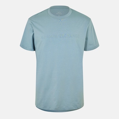 Armani Exchange Тениска Armani Exchange Embossed Logo T-Shirt - Lead U9212