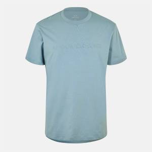 Armani Exchange Тениска Armani Exchange Embossed Logo T-Shirt - Lead U9212