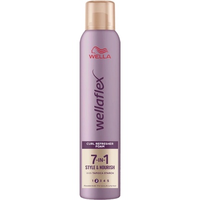 Wella Wellaflex 7v1 Curl Refresher pěnové tužidlo na vlasy 200 ml – Zboží Dáma