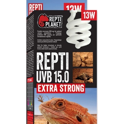 Repti Planet Repti UVB 15.0 Extra Strong 13 W – Zbozi.Blesk.cz