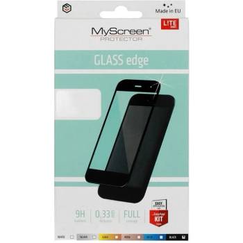 MyScreen Стъклен протектор MyScreen, Lite Glass Edge Full Glue, за IPhone 12 Pro MAX, Черен (2368)