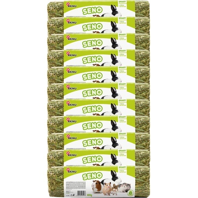 Akinu Lisované seno krmivo pre hlodavce a králiky 11 x 0,4 kg