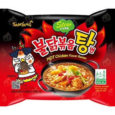 Samyang instantní nudlová polévka pálivá s kuřecí příchutí 145 g