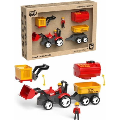 MultiGO ECO Farm set Igráčků farmářů s traktorem