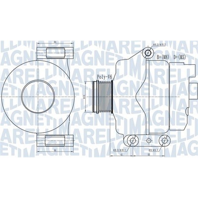Generátor MAGNETI MARELLI 063732132010