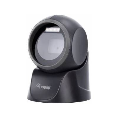 Htc equipement Equip 351027 четец на баркодове Фиксиран баркод четец 1D/2D LED Черен