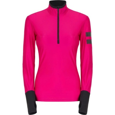OneMore 631 Turtleneck With Half Zip ružová
