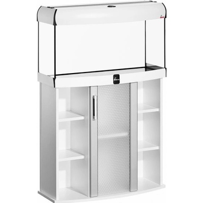 Diversa Modern LED akvarijní set vypouklý wenge 112 l