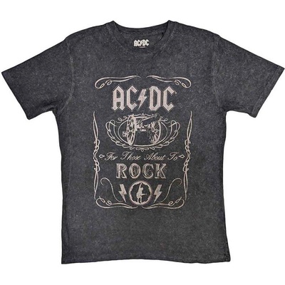 AC/DC Cannon Swig Wash Collection Dip-Dye On Black M Риза (ACDCTS93MDD02)