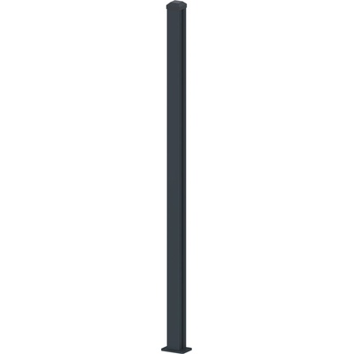 Plotový sloupek 76 x 76 x 1849 mm s patkou