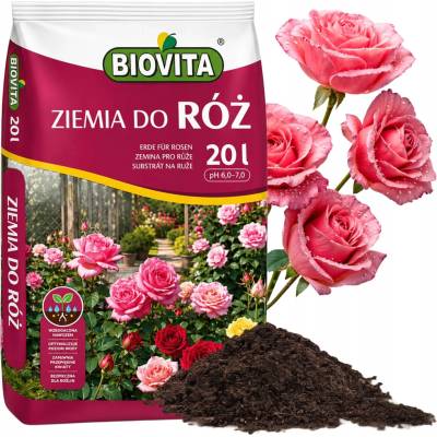 Substrát pre ruže Biovita s perlitom 20 l