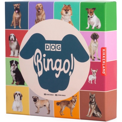 Kikkerland Настолна игра Dog Bingo - Семейна (GG218)