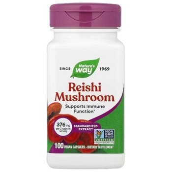 Nature's Way Reishi Mushroom, 188 mg, 100 капсули, Nature's Way (62700)