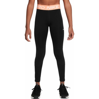 Leginsy tenisowe Nike Girls Pro Dri Fit Leggings black