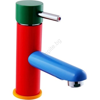 RAV SLEZÁK SE426.0 - Смесител за мивка JUNIOR 15, 7 см червен/син/зелен (RV0002)