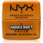 NYX Professional Makeup A Minecraft Movie озарител цвят Going Gold 8 гр