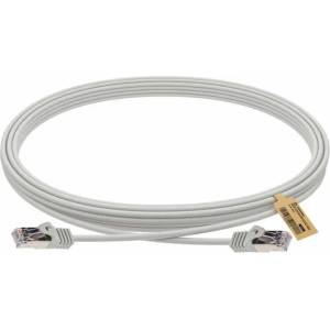 Conneu Пач корда, SF/UTP, кат. 5e LSZH CCA, сива, 5м (3-7551201-5)