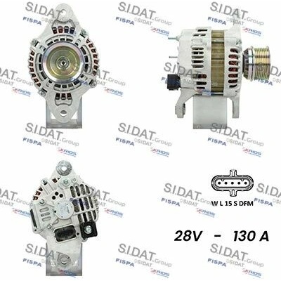 Alternátor SIDAT A24MH0068