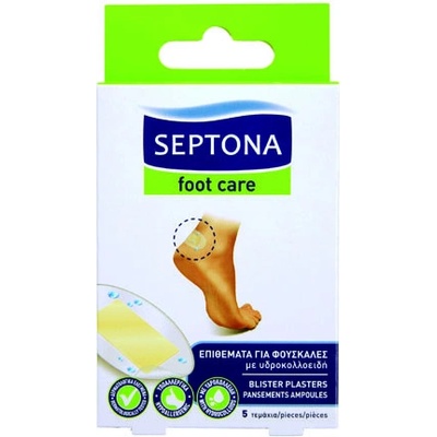 Septona foot care náplasť na pľuzgiere 5 ks 3611