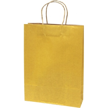 EUROCOM Подаръчна торбичка Eco Big, 26x35x8cm, жълта (25409-А-ЖЪЛТ)