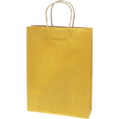 EUROCOM Подаръчна торбичка Eco Big, 26x35x8cm, жълта (25409-А-ЖЪЛТ)