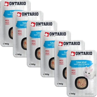 Ontario Cat tuna soup 6 x 40 g