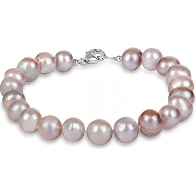 JwL Luxury Pearls náramok z pravých ružových perál JL0361