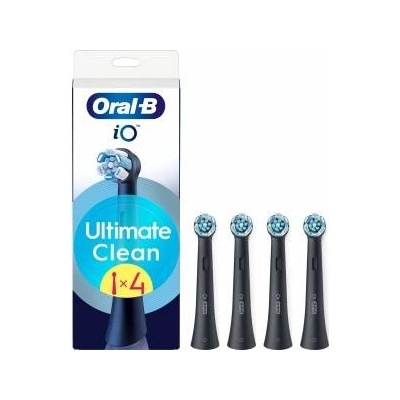 Oral-B Toothbrush tip Oral-B iO UltimateClean, black, 4 pcs
