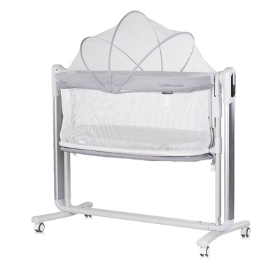 Chipolino Електрическа кошара/люлка Chipolino с подвижна страница Ултима, сиво (KOUL02502GRY)