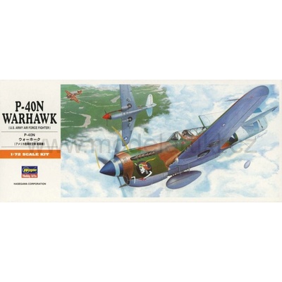 Hasegawa P 40N Warhawk 1:72