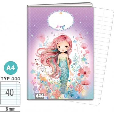 Argus Sešit A4 TYP 444 Mermaid