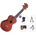 Mahalo MH2-TWR SET Trans Wine Red Концертно укулеле (MH2-TWR-SET)