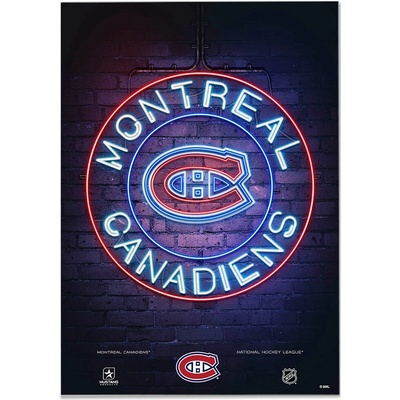 Mustang Plagát Montreal Canadiens NHL Neon 12" x 16"