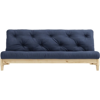 Karup Design Rozkladacia pohovka s modrým poťahom Fresh Natural/Navy tmavo