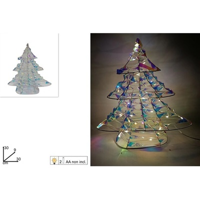 MAKRO - Stromček vianočný 30cm LED