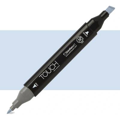 Lihová fixa TOUCH oboustranná Fine & Chisel, Pale baby blue (PB144)