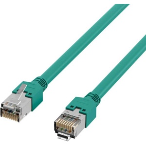 EFB Elektronik RJ45 пач корда категория 5e Draka, SF-UTP LSZH CU, зелена, EFB (7.5 м) (K8013.7,5)