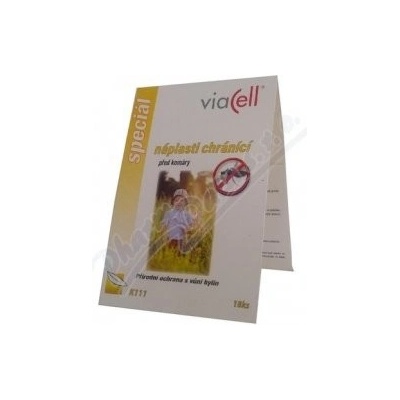 Viacell K111 Náplasti chránící před komáry 18 ks