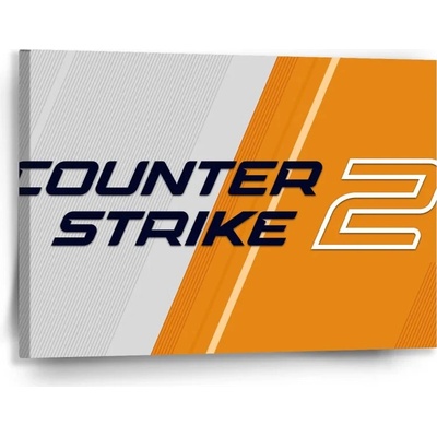 Sablio Obraz Counter Strike 2 Oranžová - 90x60 cm