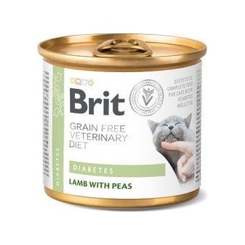 Brit Veterinary Diets Cat Diabetes 0,2 kg