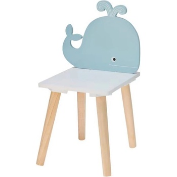 HOMESTYLING Dětská židle Velryba KO-DD1000530velr