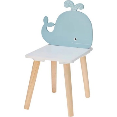 HOMESTYLING Dětská židle Velryba KO-DD1000530velr