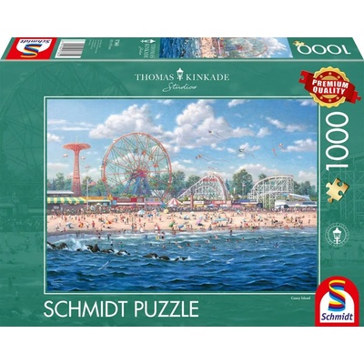Schmidt Spiele Пъзел Schmidt от 1000 части - Плажни забавления (57365)