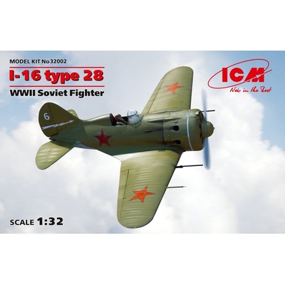 Polikarpov I-16 type 28 Soviet Fighter WWII ICM 32002 1:32