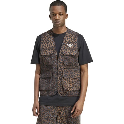 Adidas originals Потник Adidas Originals Leo Regular vest - Brown (Bronze Strata)