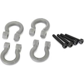 Traxxas D-образни куки за броня сиви (4): TRX-4