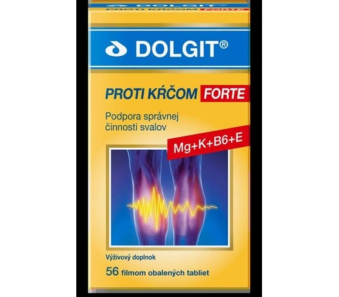 DOLGIT proti kŕčom FORTE 56 tabliet