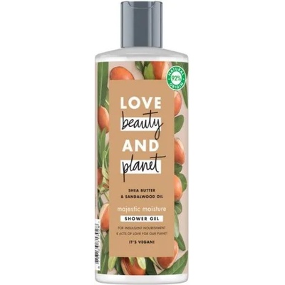 Love Beauty and Planet душ гел с ший и сандалово дърво 500мл